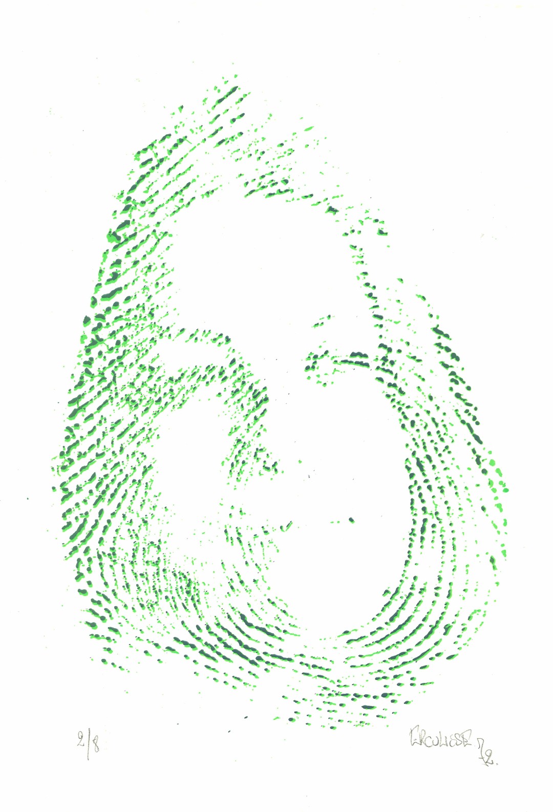 Myriam&nbsp;&nbsp;&nbsp;&nbsp;&nbsp;&nbsp;&nbsp;&nbsp;&nbsp;&nbsp;s&eacute;rigraphie tirage 8&nbsp;&nbsp;&nbsp;&nbsp;32 x 22cm&nbsp;&nbsp;&nbsp;&nbsp;1972  