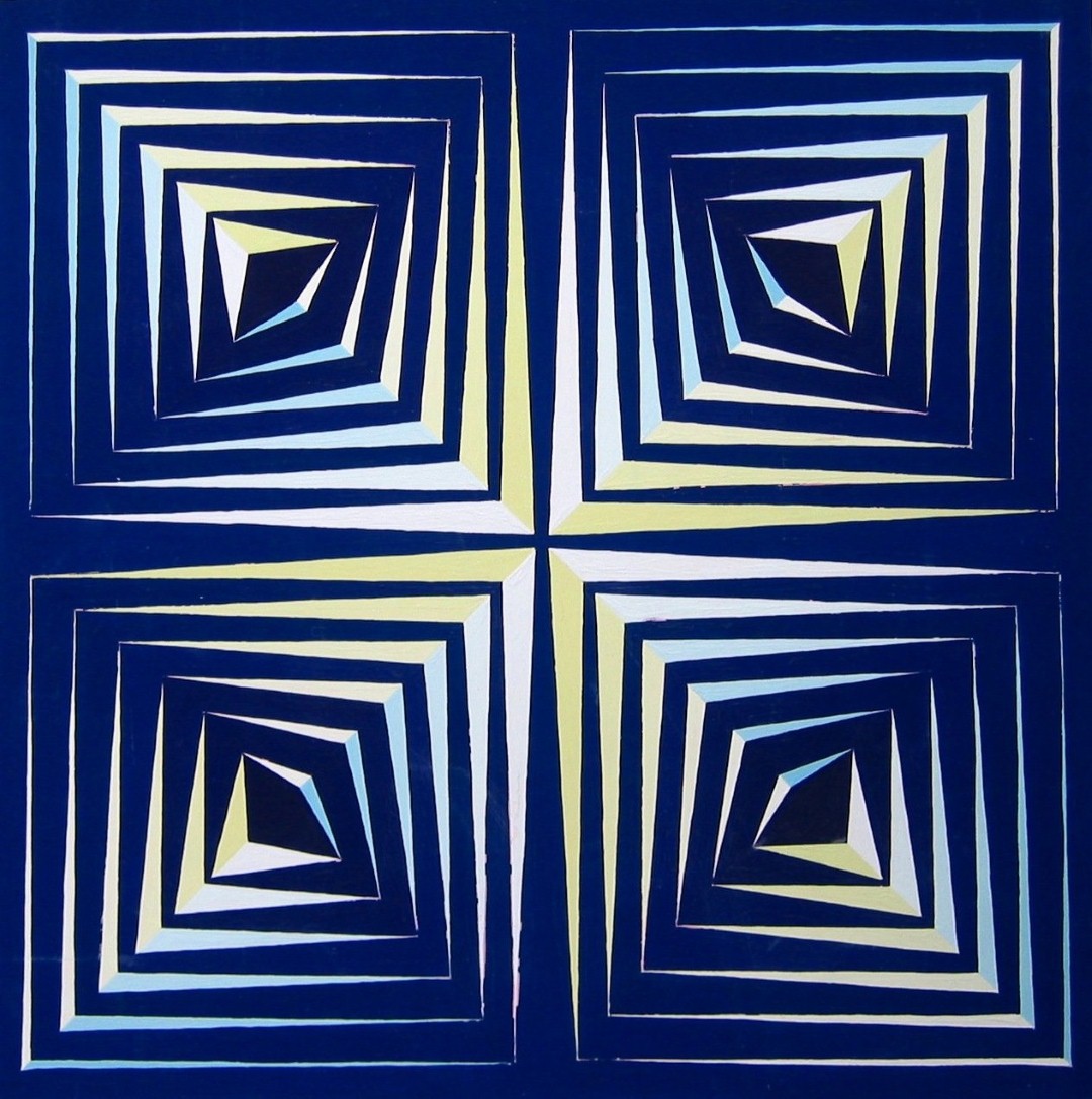 S.T.&nbsp;&nbsp;&nbsp;&nbsp;&nbsp;&nbsp;&nbsp;&nbsp;&nbsp;&nbsp;gouache sur carton&nbsp;&nbsp;&nbsp;&nbsp;42 x 42 / 40 x 40cm